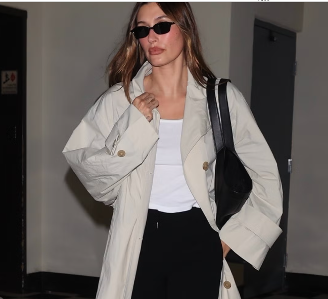Hailey Bieber’s Latest Trench Coat Moment Is Surprisingly Affordable